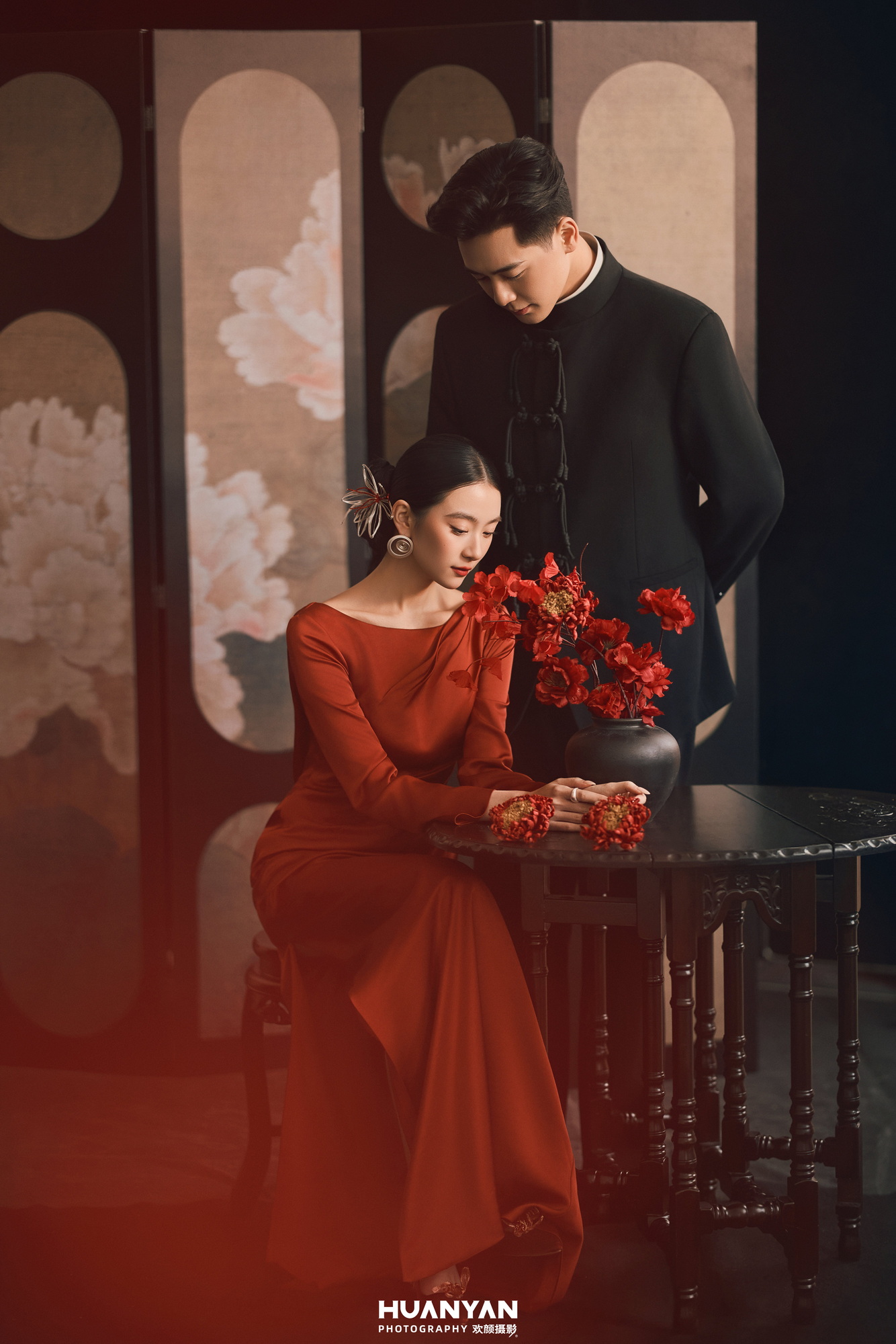 永康戴眼镜的新人拍婚纱照，镜片反光怎么破？