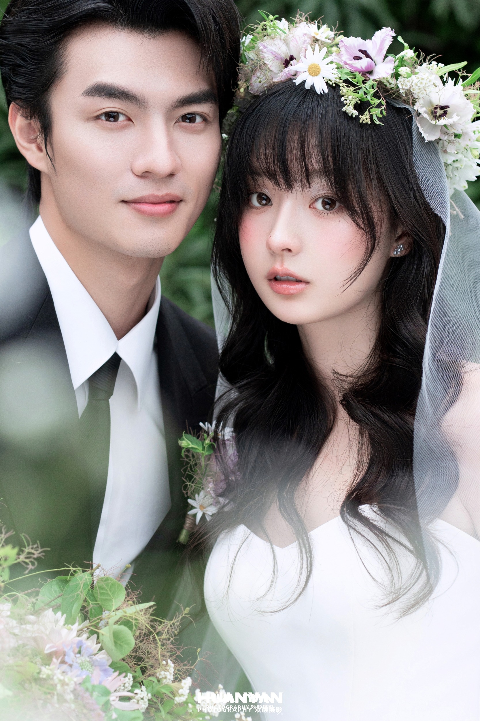 户外自然清新自然婚纱照实拍（森屿私语系列）