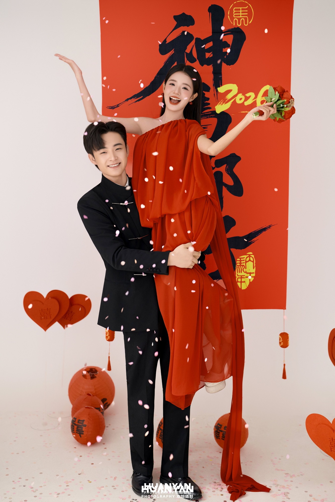 神马都好：新中式婚纱照室内影棚实拍