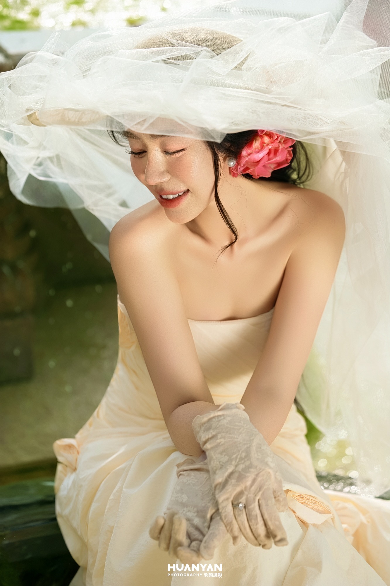 蔷薇之畔：法式浪漫婚纱照城堡古堡实拍